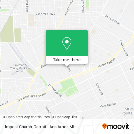 Mapa de Impact Church
