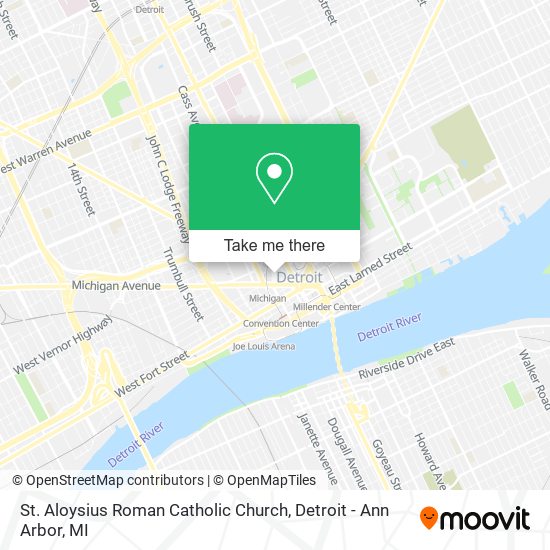 Mapa de St. Aloysius Roman Catholic Church