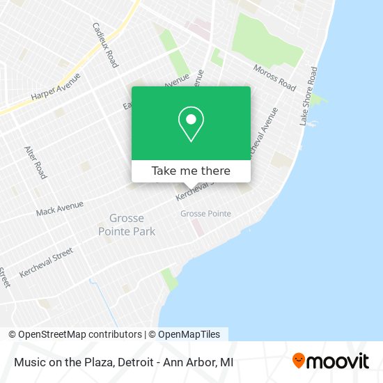 Music on the Plaza map