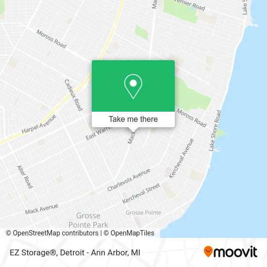 EZ Storage® map