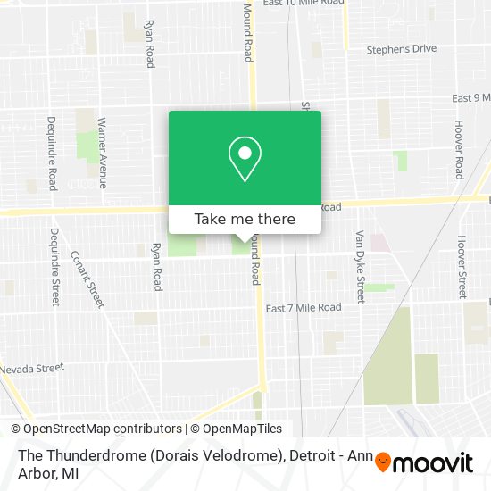 The Thunderdrome (Dorais Velodrome) map
