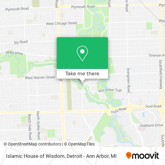 Mapa de Islamic House of Wisdom