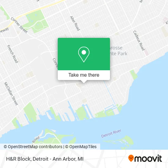 H&R Block map