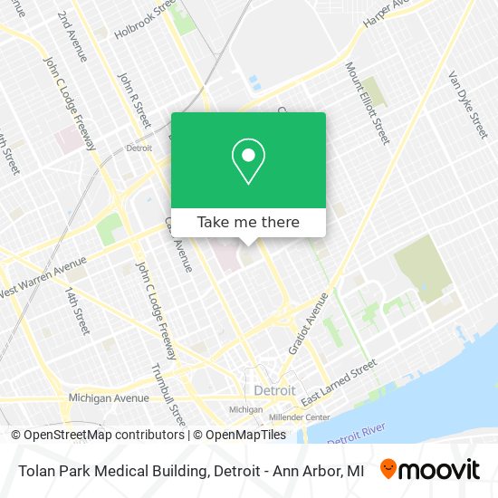Mapa de Tolan Park Medical Building