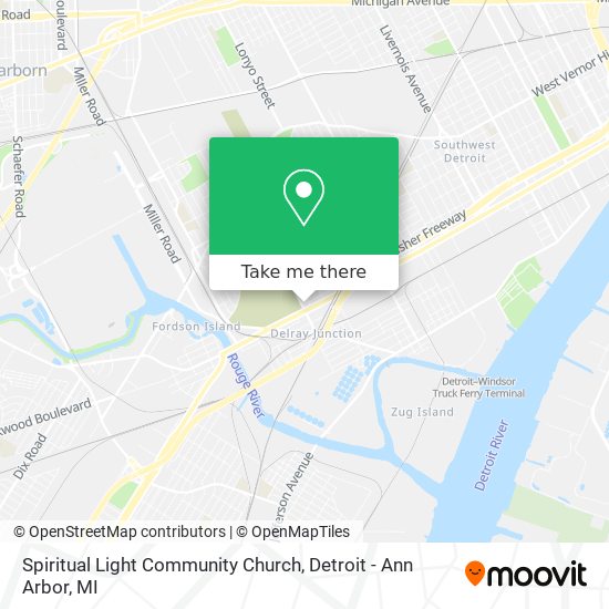 Mapa de Spiritual Light Community Church