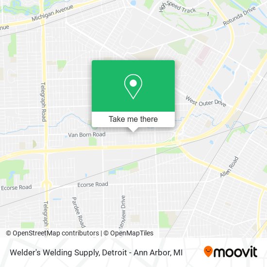 Welder's Welding Supply map