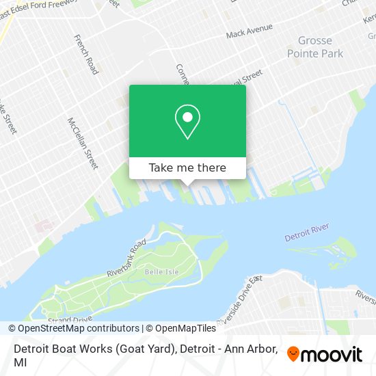 Detroit Boat Works (Goat Yard) map