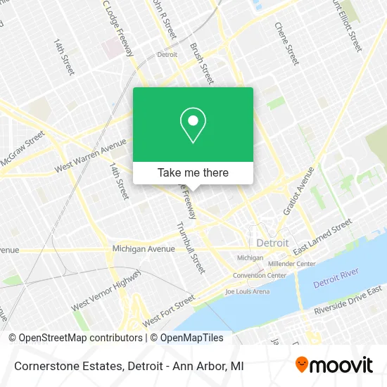 Cornerstone Estates map