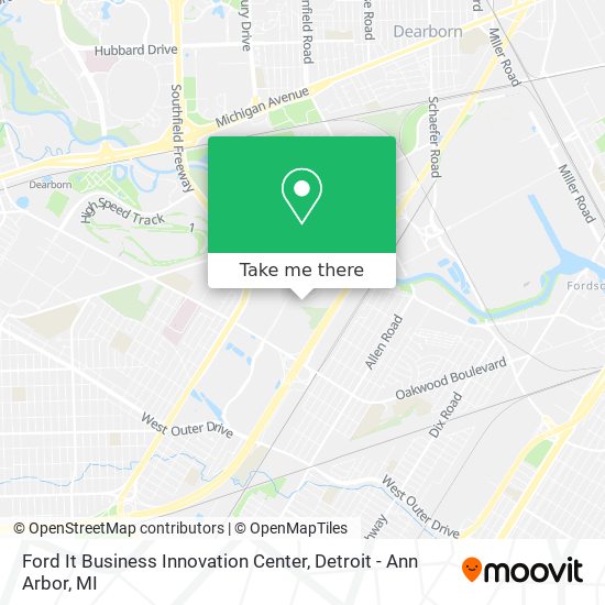 Ford It Business Innovation Center map