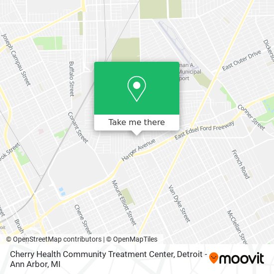 Cherry Health Community Treatment Center map