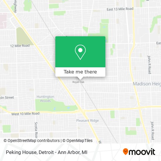 Mapa de Peking House