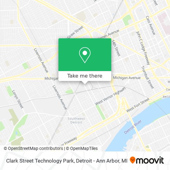 Clark Street Technology Park map