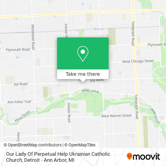 Our Lady Of Perpetual Help Ukrainian Catholic Church map