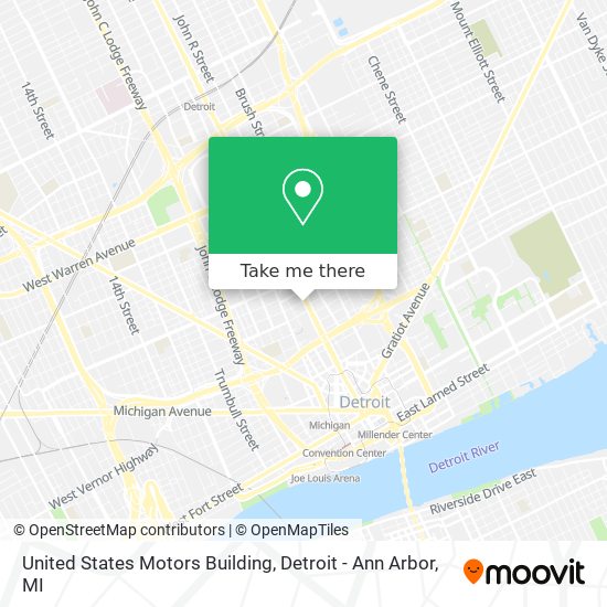 United States Motors Building map