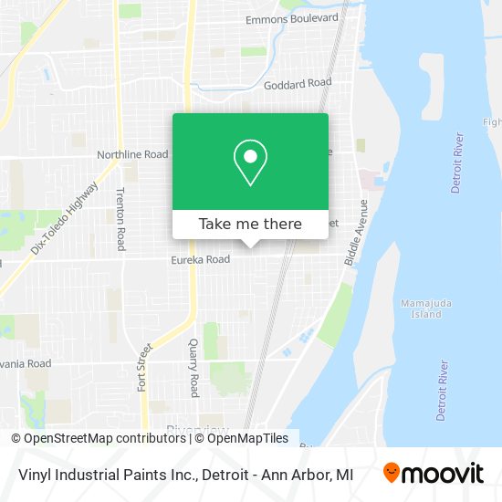 Vinyl Industrial Paints Inc. map