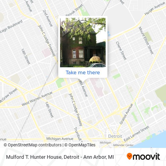 Mulford T. Hunter House map