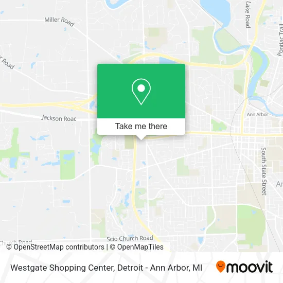 Westgate Shopping Center map
