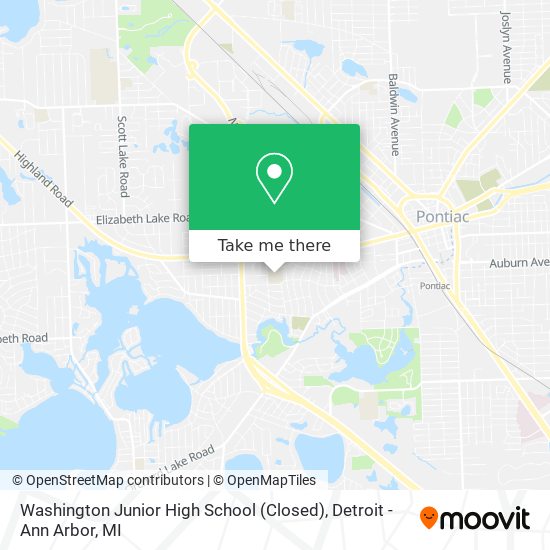 Washington Junior High School (Closed) map