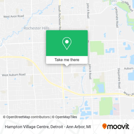 Mapa de Hampton Village Centre