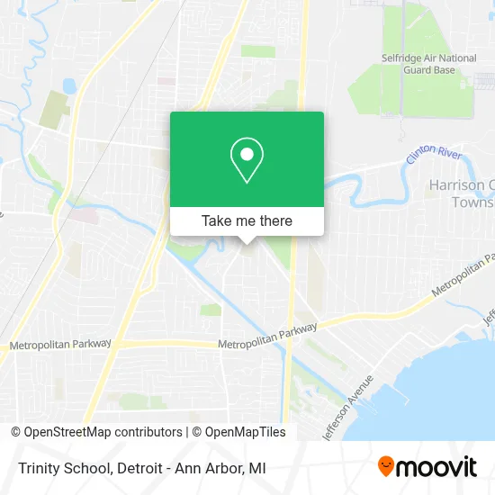 Trinity School map