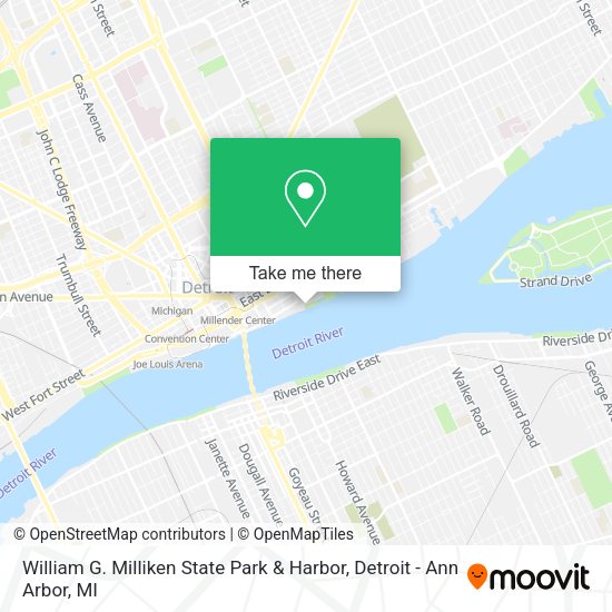 William G. Milliken State Park & Harbor map