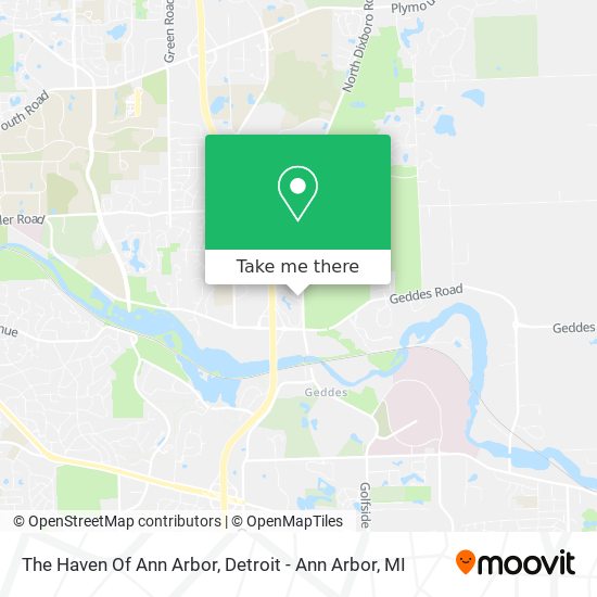 Mapa de The Haven Of Ann Arbor