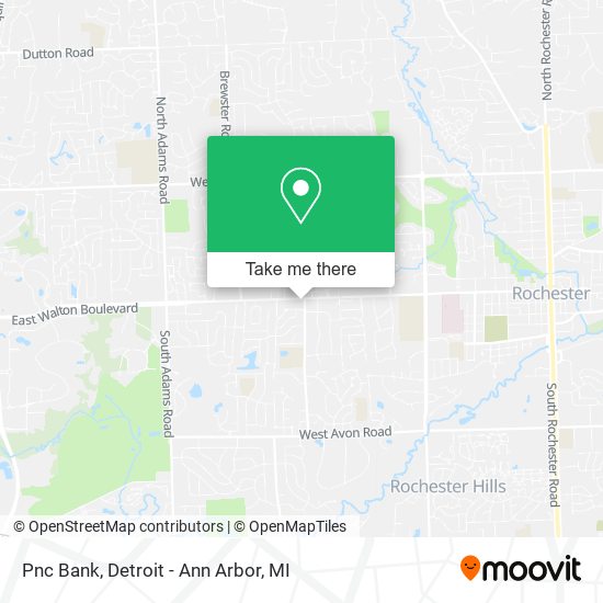 Pnc Bank map