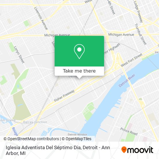 Iglesia Adventista Del Séptimo Dia map