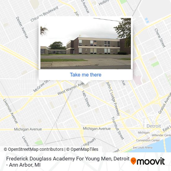 Frederick Douglass Academy For Young Men map