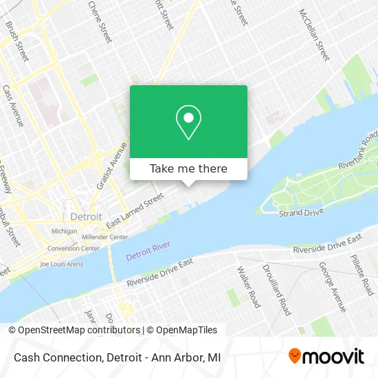 Cash Connection map