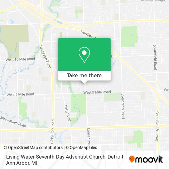 Living Water Seventh-Day Adventist Church map