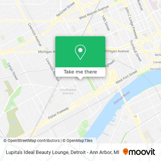 Lupita's Ideal Beauty Lounge map