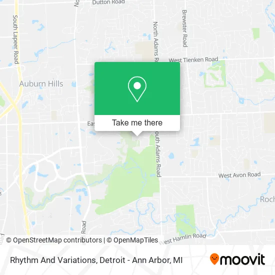 Rhythm And Variations map