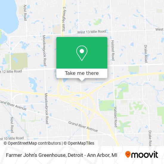 Farmer John's Greenhouse map