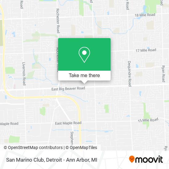 Mapa de San Marino Club
