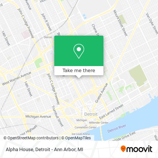 Alpha House map