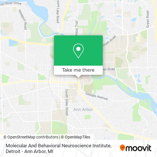 Molecular And Behavioral Neuroscience Institute map