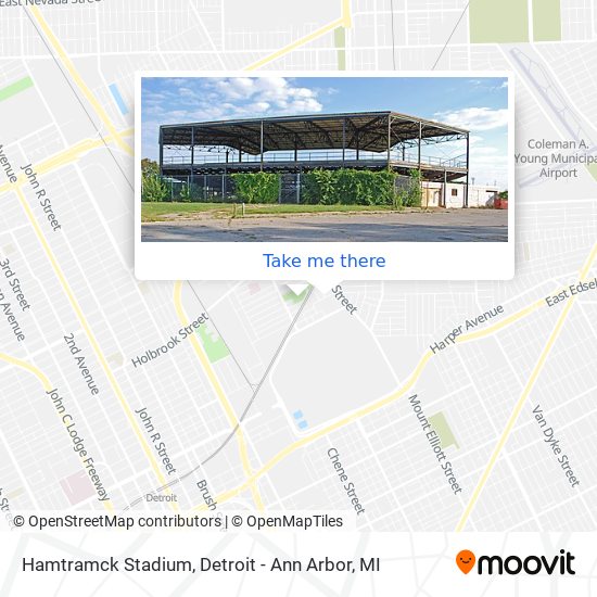 Mapa de Hamtramck Stadium