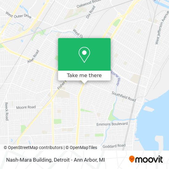 Nash-Mara Building map