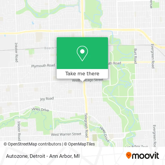 Autozone map