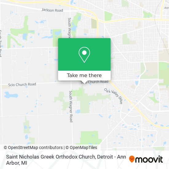 Saint Nicholas Greek Orthodox Church map