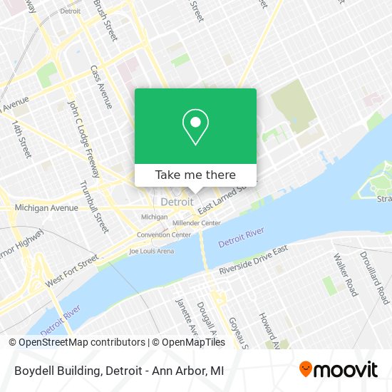 Boydell Building map