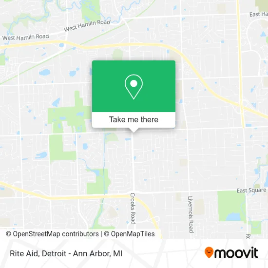 Rite Aid map