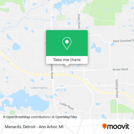 Menards map