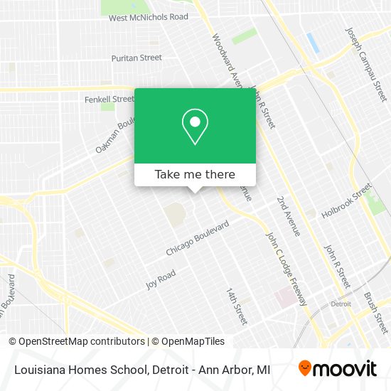 Louisiana Homes School map