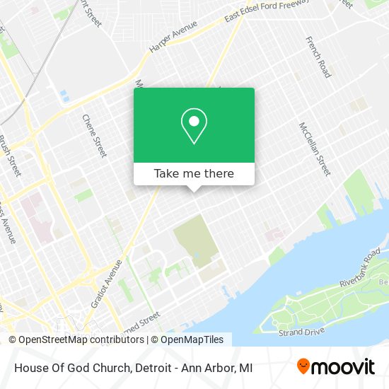 House Of God Church map