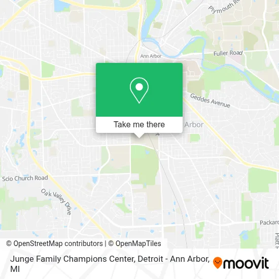 Junge Family Champions Center map
