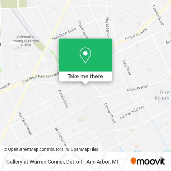 Gallery at Warren Conner map