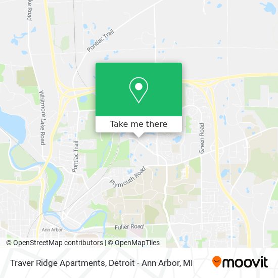 Mapa de Traver Ridge Apartments