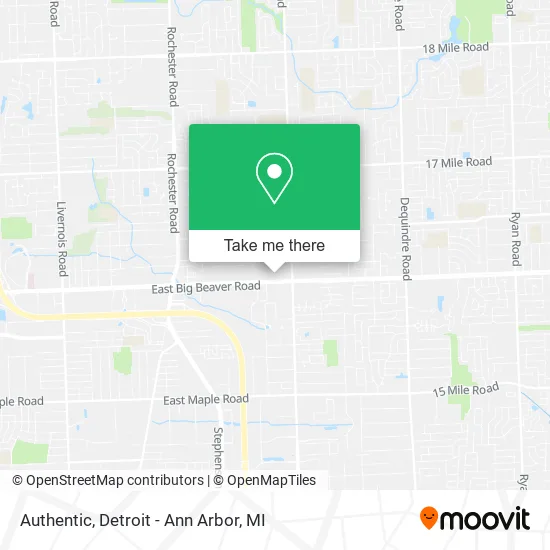Authentic map